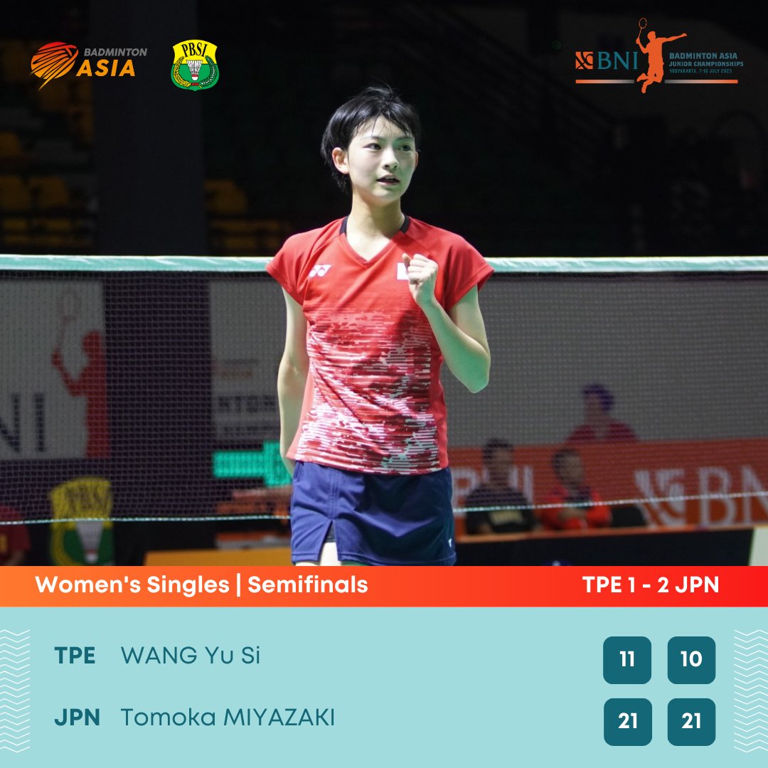 Badminton Asia on Twitter "Day 4 BNI Badminton Asia Junior