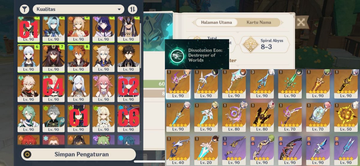 damselettv's tweet photo. — Selling Genshin Impact 

• Asia, No deadlink
• (Negotiable)
#genshinimpact #wtsgenshin #genshinselling #genshinbuy #genshinaccount #genshinsell #genshinsale #genshintwt #zonauang #zonajajan #genshin #honkaistarrail https://t.co/EeuuxK7L7E