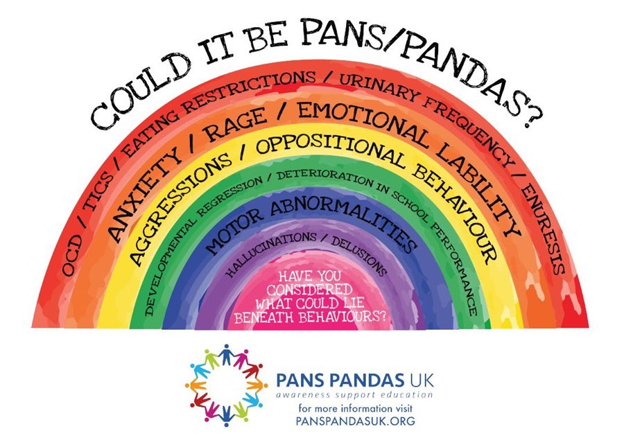 Millie has raised over £2000 for @PandasPans as part of #ChallengeForPANSPANDASUK These conditions need to be fully acknowledged and treated via the NHS as a matter of urgency. #MakeChangeHappen by reading Millie’s story, raising awareness and donating via JustGiving!