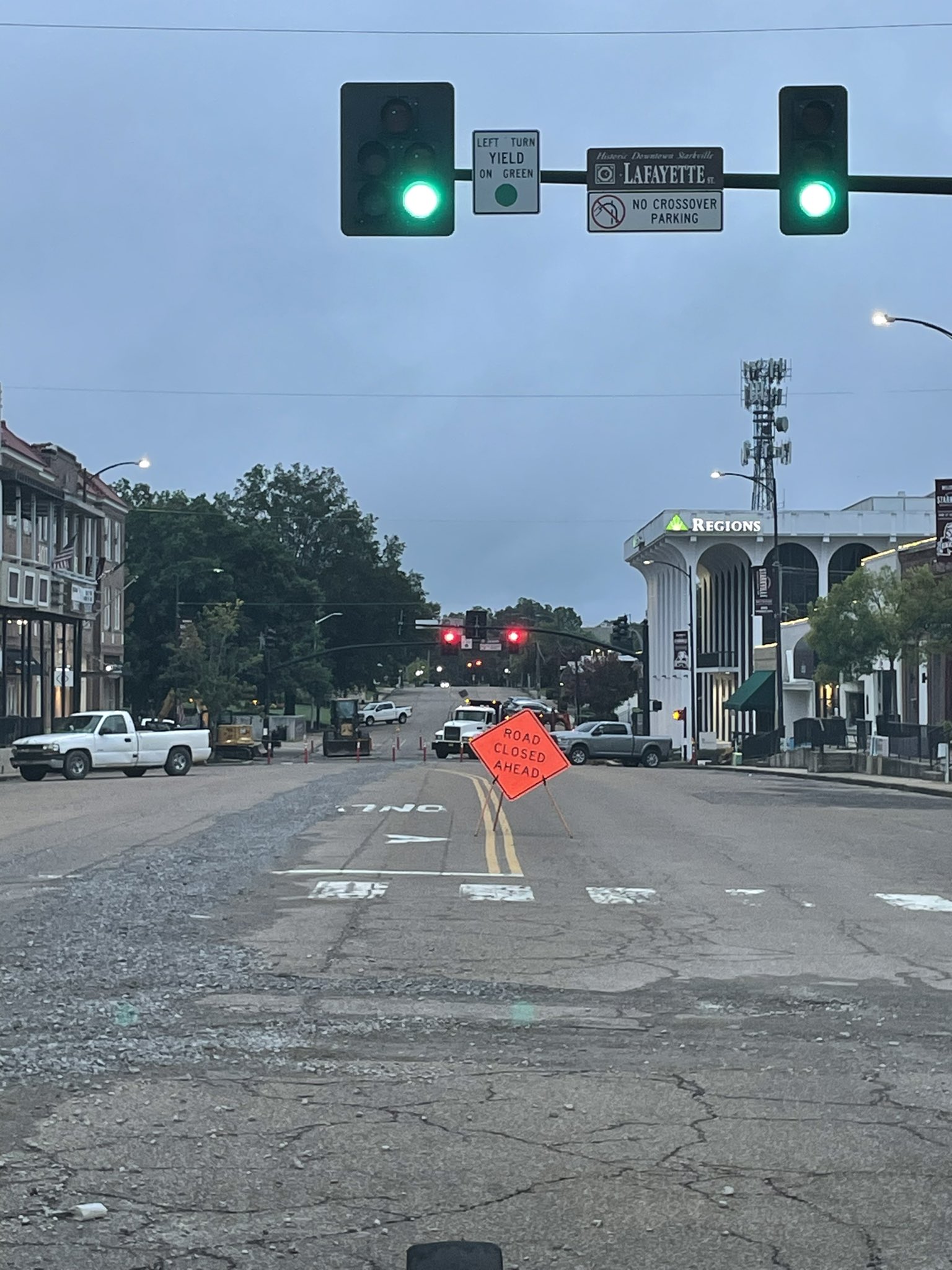 Starkville PD on Twitter "Main Street between Lafayette and Caldwell