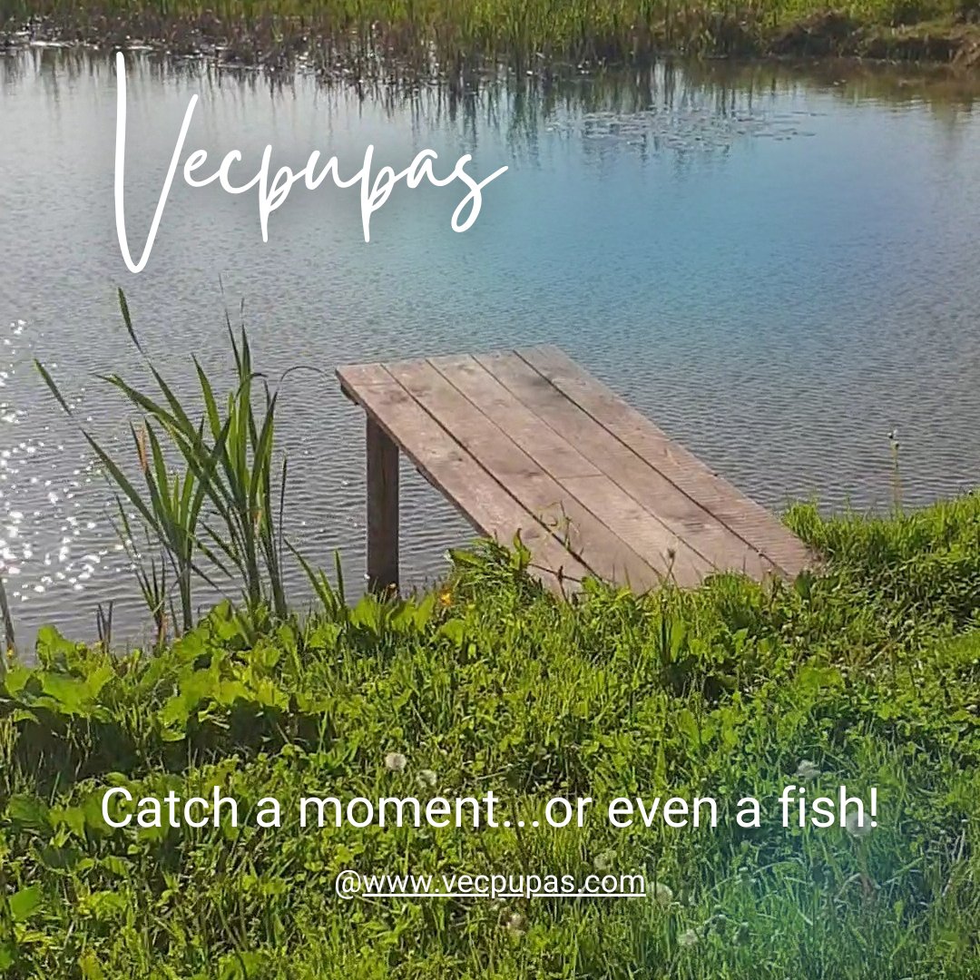 We have two large ponds at Vecpupas! We're planning to have a chill-out area by the water, perfect for relaxing during your magical event/wedding 😌🫶 We will also be stocking the ponds with trout for fun fishing activities 🐟🏅#weddings #latvia #teambuilding #flyfishing