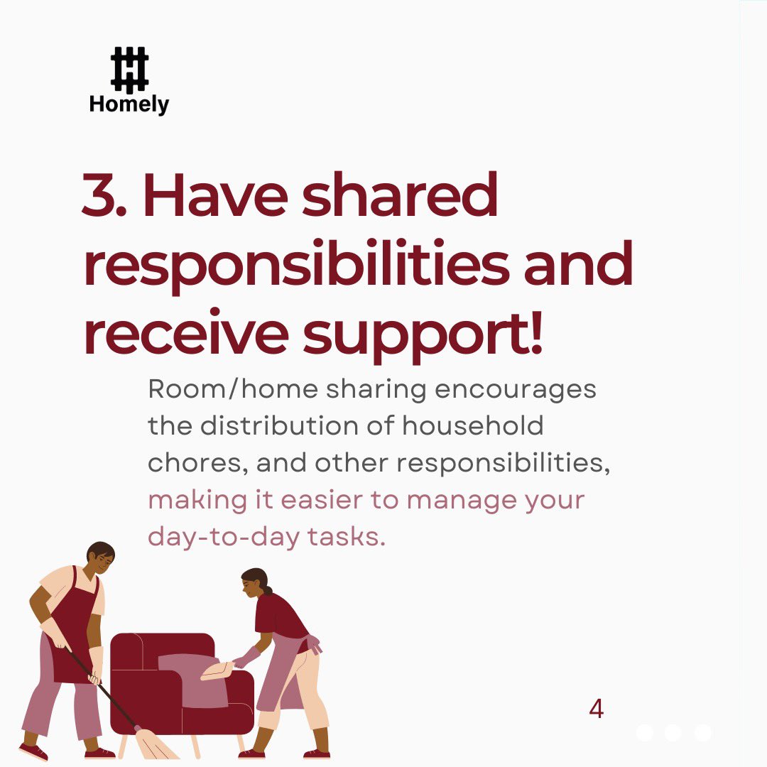 Homely_Global's tweet photo. Thinking about moving out?
Have you recently moved out and living alone?
Here are three (3) reasons why you should consider living in a shared apartment.
Head to our bio to sign up if you’re interested.
#roomsharing #sublet #rentingmadeeasy https://t.co/mYPurCnX7J