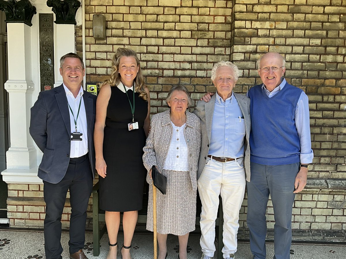 We were delighted to welcome back Mrs Pearson last week who was Headmistress from 1964-1993. It was a great reunion with previous governors, teachers and past pupils, learning more about the history of Stormont!