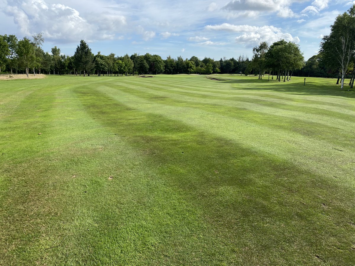 Golf course in great condition today , fairways improving everyday and approaches &amp; greens are excellent, well done Allan and team ⛳️👍<a href="/BroomieknoweGC/">Broomieknowe G.C.</a> <a href="/ADuncan78409012/">A_Duncan</a>