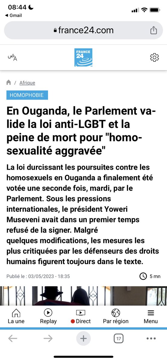 zesylv's tweet photo. @MathildePanot @cvoule #osef des leçons de l’ #ONU de la #LDLH etc ! Qu’ils s’occupent des libertés en Ouganda par exemple ! https://t.co/Of2tKAJOmy