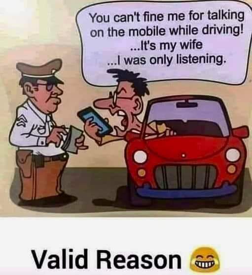 Valid reason 😂😂
