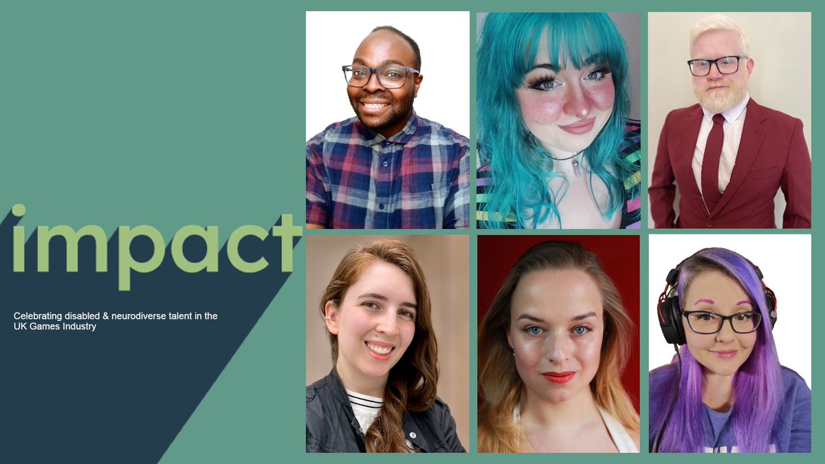 The first ever cohort for Impact has been revealed! 
2023 Cohort include @psalmlab @wiredusagi <a href="/ChrisLPsych/">Christopher Leech - (He/Him)</a> <a href="/InesRobin/">Inès Robin 🌍🌱👩🏻‍💻</a> <a href="/HuskyVinclaire/">Kathryn Vinclaire 🎙️</a> <a href="/Jarvdusa/">Jarvs♿🎮🏳️‍🌈</a>.
These six people were amongst the many nominations that displayed passion, success and disability advocacy. #WeAreImpact2023