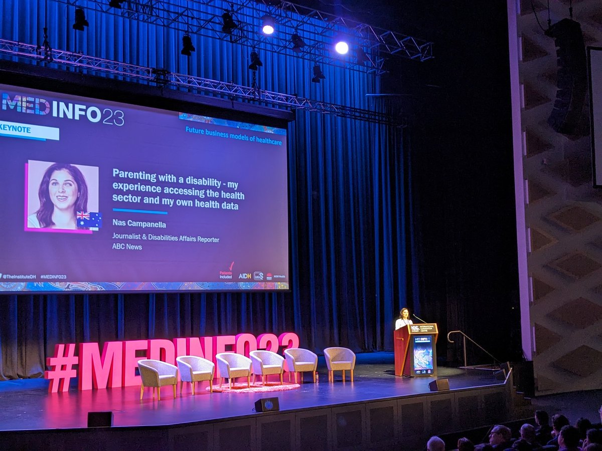 'I don't want to repeat my story every consult - it takes 15 minutes of a precious consult and is retraumatising' shares Nas Campanella. Let's create better tools to help patients, esp those with disabilities, share their stories efficiently and effectively #medinfo23