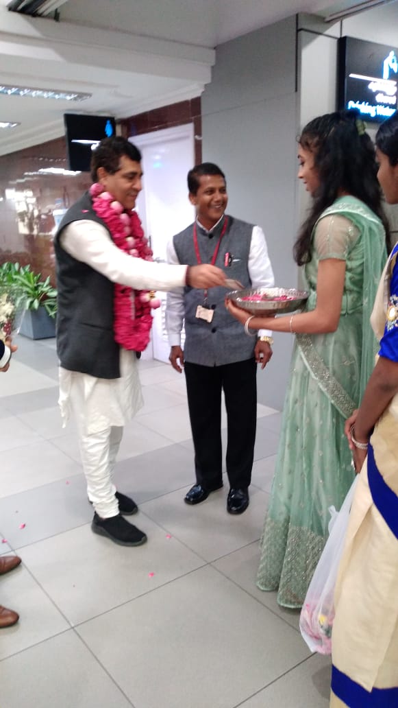 DrJaideepArya's tweet photo. Reached to attend the Yogasana Sports Association, #Kerala judges orientation program at #Trivendrum
In the campus of Rani Luxmi Bai SAI campus @SAITrivandrum 
@MRKALANGOT 
#DrMahenderSawant https://t.co/yjiEVu0sUV