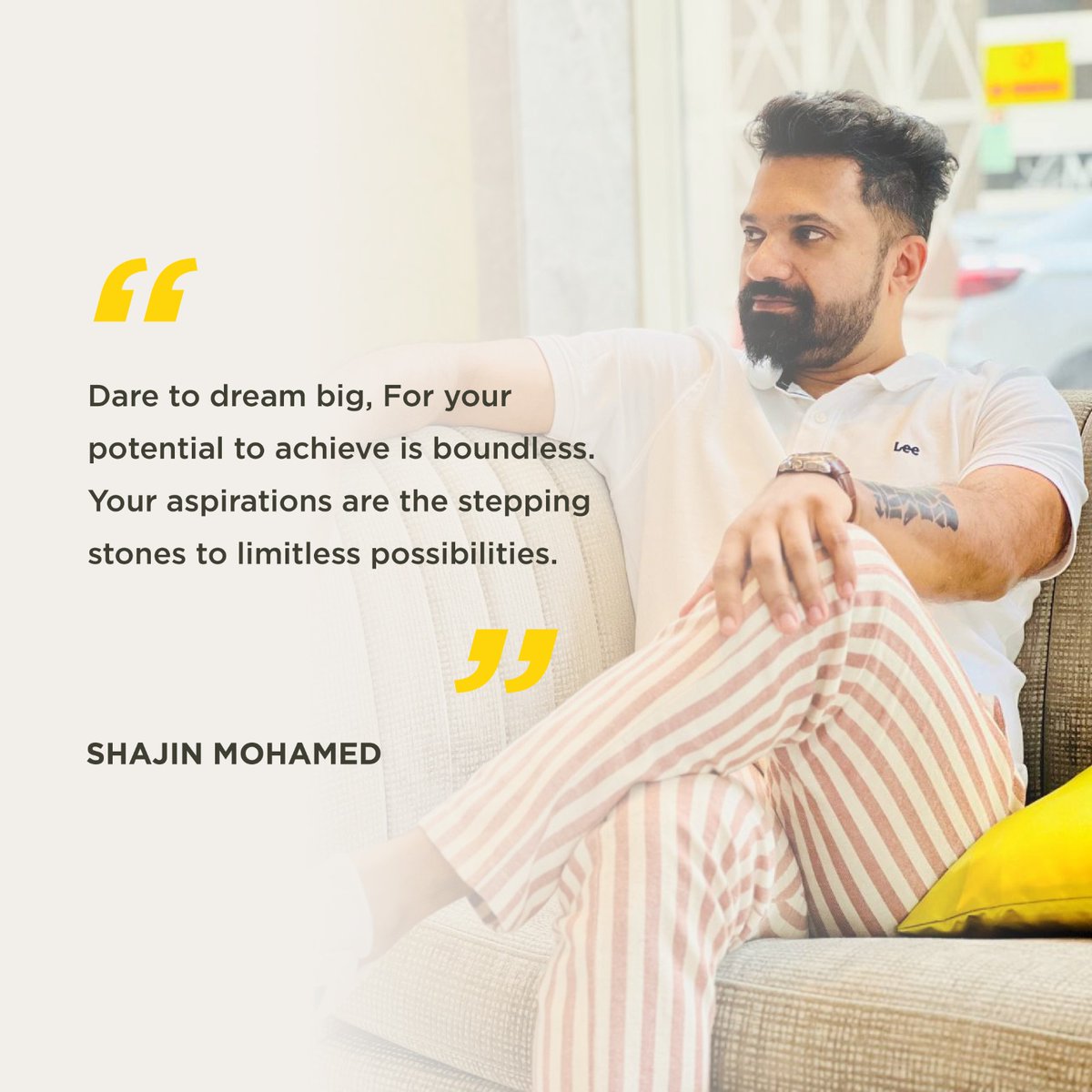 Shajin8020's tweet photo. "Dare to dream big, for your potential to achieve is boundless. Your aspirations are the stepping stones to limitless possibilities."
.
.
#business #entrepreneur #Inspiration #Goals #Success #Determination #Hustle #NeverGiveUp #PositiveThinking #BelieveInYourself #DreamBig https://t.co/SIdiixQEDd