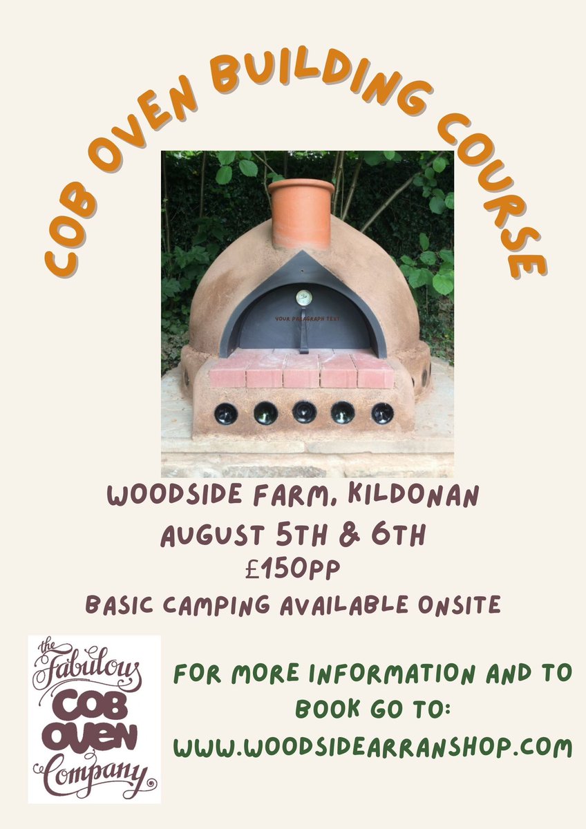 Only a few weeks to go (link also in bio)
#cob #coboven #pizza #outdoorcooking #outdoorcookingrocks #summer
