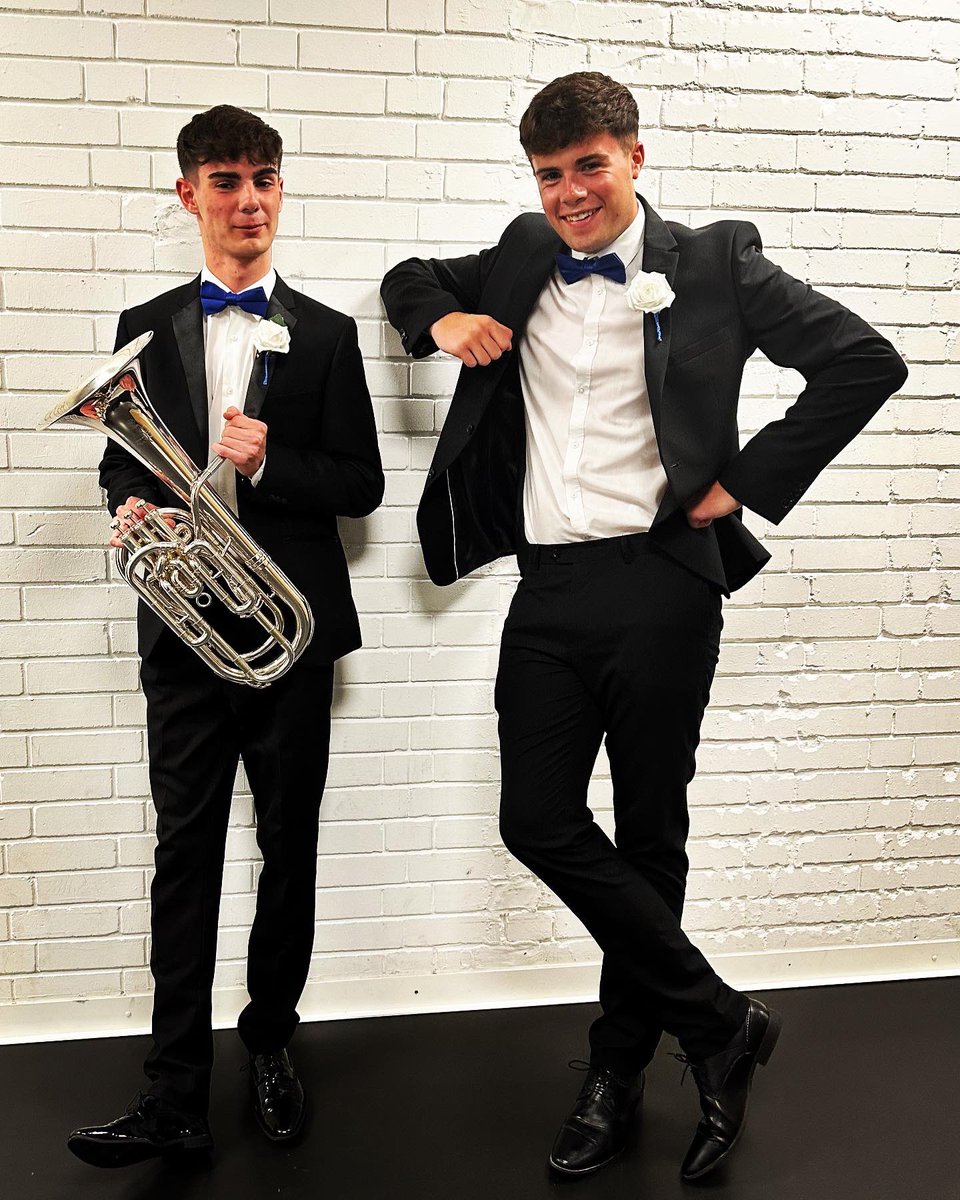 Welcome to the team 💙
Ed Culpin (baritone) and Charlie Dernley (percussion) join the band #welcome #brassband #cmfcb