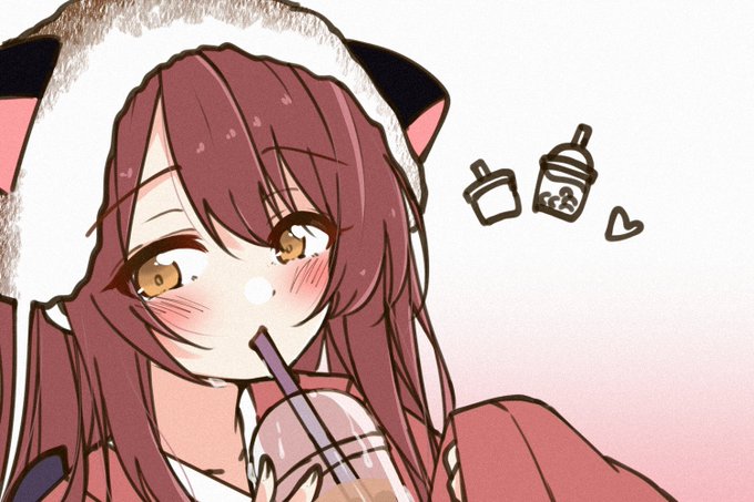 「茶髪 タピオカティー」のTwitter画像/イラスト(新着)