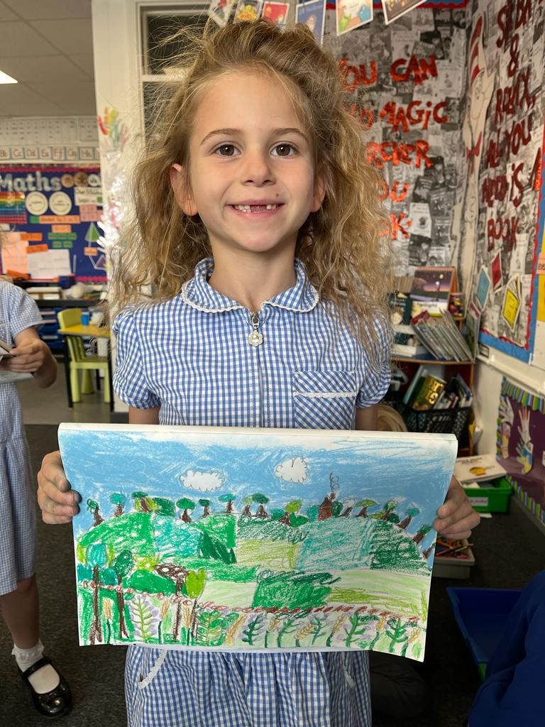 Class 2 at Shadwell have created some amazing landscapes using mixed media 🎨🖼️