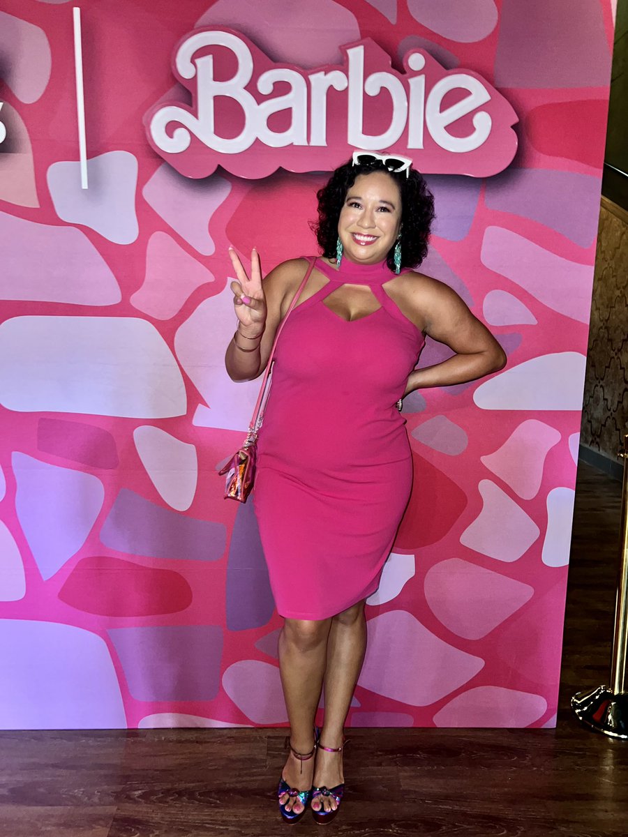 FunkyLatina's tweet photo. The #BarbieMovie was giving Fashion, Fun, Feminism &amp; Funk! #Barbie #HiBarbie #FunkyLatina https://t.co/msvWeaVm3E