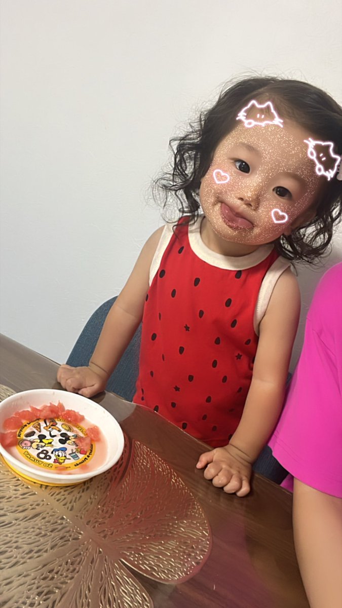 NoaYuunoa's tweet photo. 私のスイカちゃん🍉 https://t.co/dLplD9cXBY