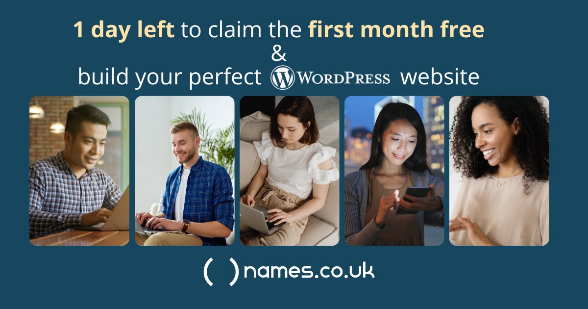 Today is your last chance to bag the first month free on our Site Assistant for Managed WordPress. A couple of minutes following the intuitive setup process and you've got a personalised website, customised for your business, fully designed &amp; ready to go.
hubs.li/Q01W-c9n0