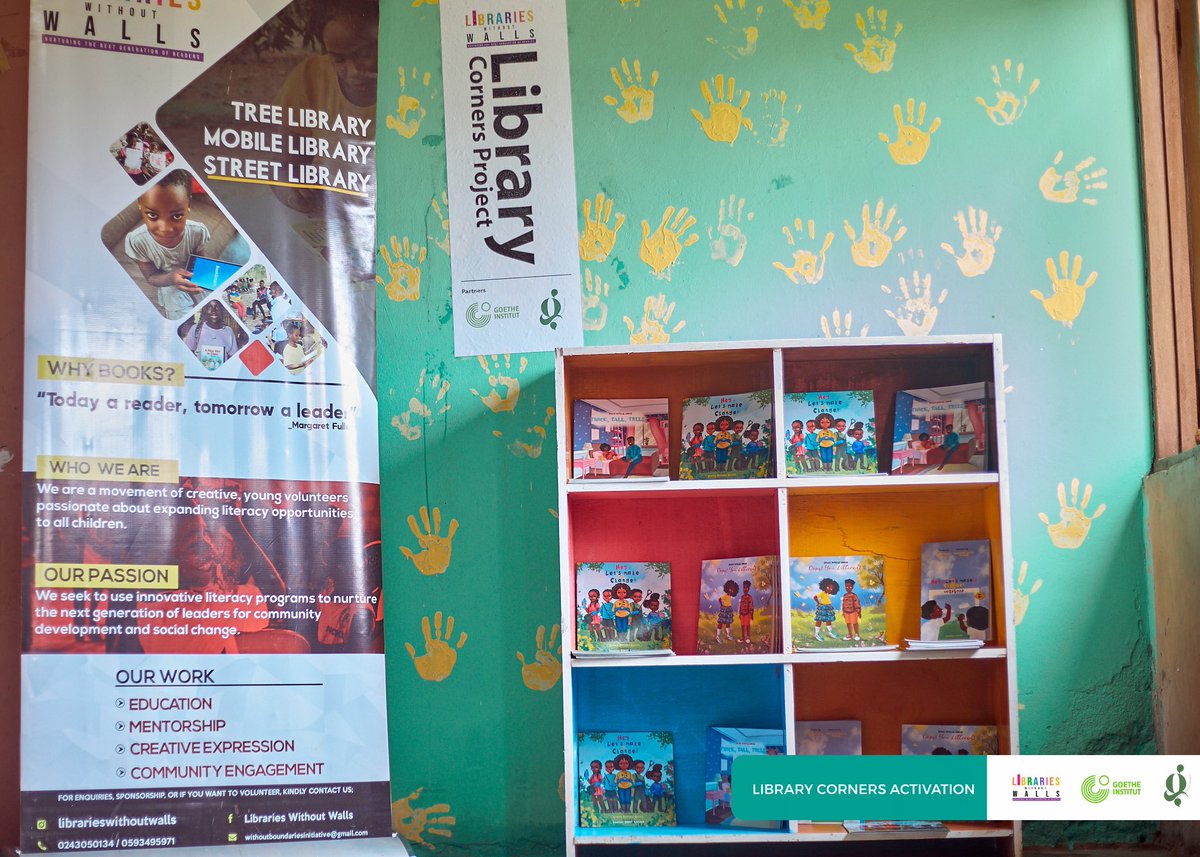 lwwgh's tweet photo. 3/5 🎨✨ The activation was filled with creativity! We painted shelves, chairs, and walls, turning the Library Corners into captivating havens for young minds. The children also had a blast making artistic expressions on the walls. #CreativityUnleashed #LibraryTransformation https://t.co/WgWje6uJuw