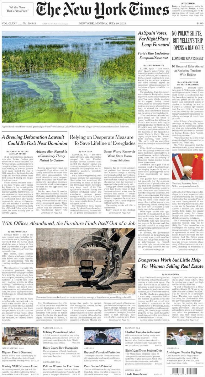 🇺🇸 Relying On Desperate Measure To Save Lifeline Of Everglades ▫Some worry reservoir won't stem harm from pollution ▫@danpatrickegan ▫is.gd/P5Ku78 🇺🇸 #frontpagestoday #USA @nytimes