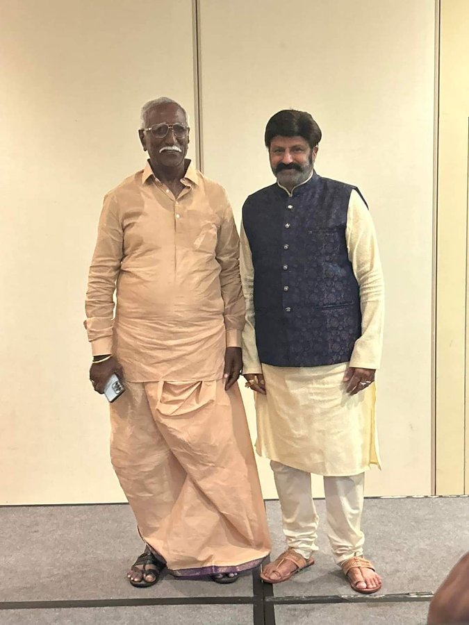 Pic of the day👌♥️

#Balayya 🥰

#NandamuriBalakrishna #BhagavanthKesari #TANA2023