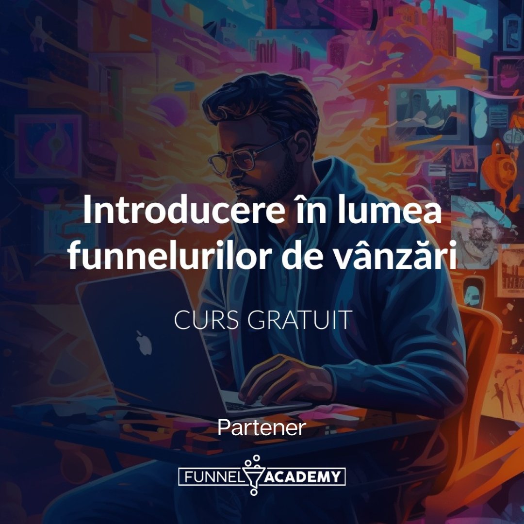 IldikoLudmann's tweet photo. Tocmai am devenit partener FunnelAcademy, alături de @AdrianPetr4 și Nicu Stirbescu.
𝐂𝐨𝐧𝐬𝐭𝐫𝐮𝐢𝐞𝐬̦𝐭𝐞-𝐭̦𝐢 𝐩𝐫𝐢𝐦𝐮𝐥 𝐭𝐚̆𝐮 𝐟𝐮𝐧𝐧𝐞𝐥, 𝐜𝐨𝐦𝐩𝐥𝐞𝐭 𝐠𝐫𝐚𝐭𝐮𝐢𝐭 𝐌𝐢𝐧𝐢𝐜𝐮𝐫𝐬 𝐠𝐫𝐚𝐭𝐮𝐢𝐭,
👇Apasă pe link
https://t.co/vw49p0wNeH https://t.co/rgWSgvqmHu