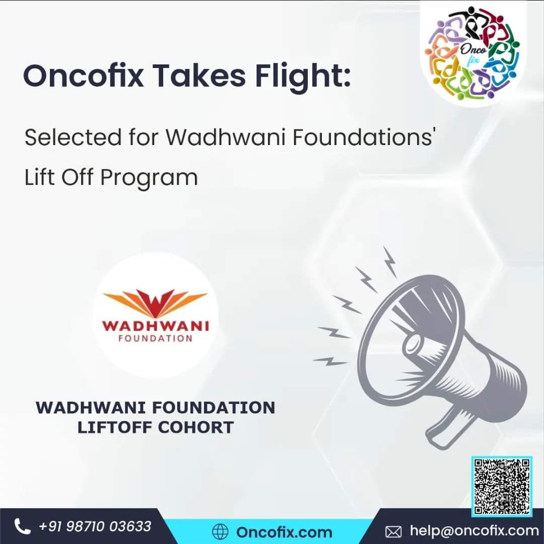 oncofix_'s tweet photo. Exciting News Alert! Oncofix has been chosen for an exclusive 14-week cohort program to strengthen our business and marketing strategy. 

Connect Us:-
Mail:- help@oncofix.com
Call us at:- + 91 98710 03633
Visit Our Website :- https://t.co/0zBoGuaE98 https://t.co/6VWdjZMrR4