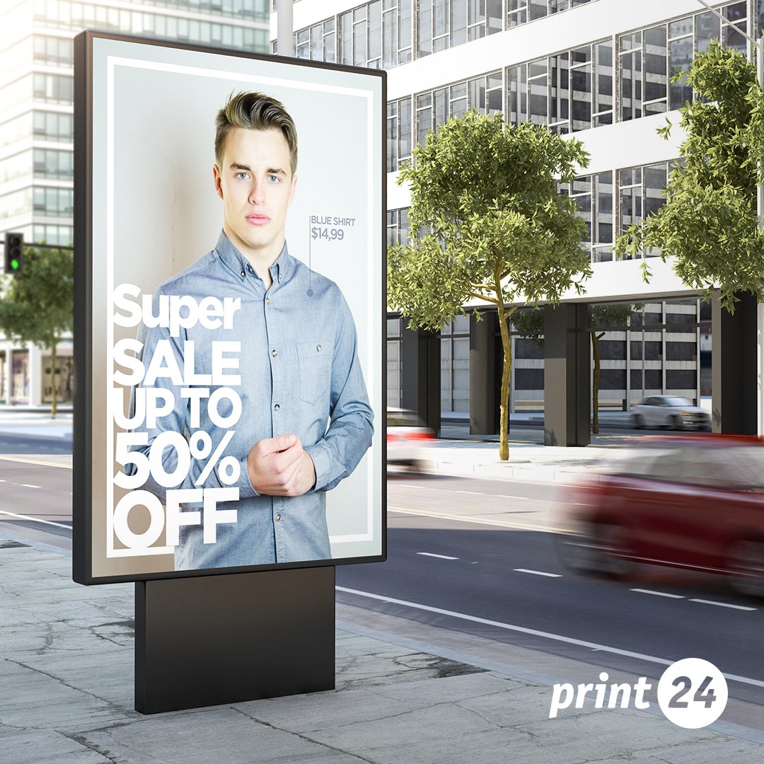 print24_si's tweet photo. Ne želite, da bi kdo kar tako šel mimo vašega oglasa? 🚫
Z našimi izdelki za #tisk velikega formata bo vaš #oglas ali #logotip zagotovo v središču pozornosti!
Odkrijte našo veliko izbiro zdaj: https://t.co/TSHyVm6cUc https://t.co/GXG0EyO5sq