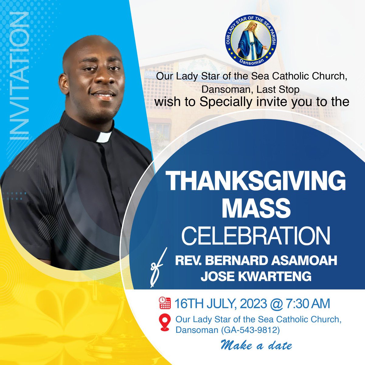 Let’s all support with our prayers.#ordination2023