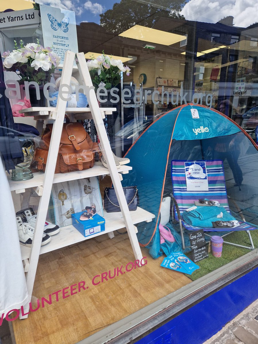 Any festivals you got coming up or family ⛱️ vacay? We have you covered with our Pop Up Tent....bargain price of £19.99 💙❤️ <a href="/CR_UK/">Cancer Research UK</a> <a href="/CRUKShops/">Cancer Research UK Shops</a> #crukN7 #Charitylove #charityshopvm <a href="/Charityretailer/">Charity Retailers </a> <a href="/CharityShopper_/">CharityShopper 💚</a> <a href="/charityshopvm/">Charity Shop VM</a> #festivals2023