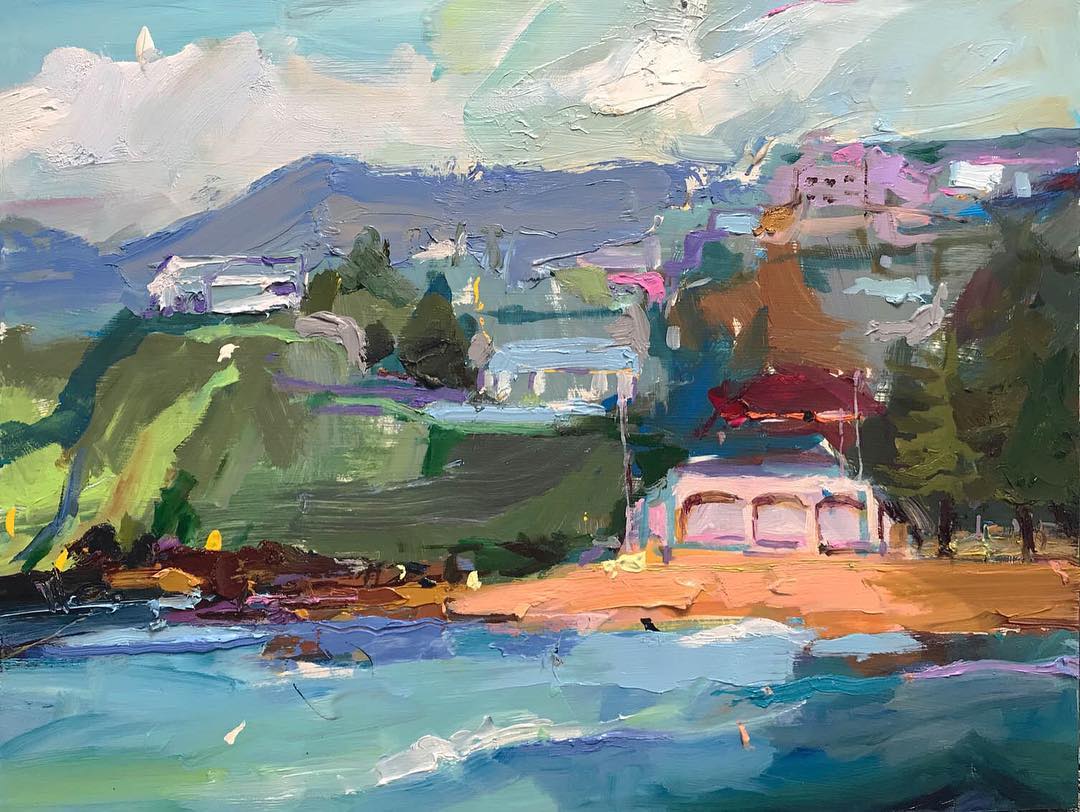 RClaremont's tweet photo. “Headland at Austinmer”, 100X70cm, oil on board.

#interiordesign #designerart #artist #artoftheday #inspiration https://t.co/NtGozKP9Iy
