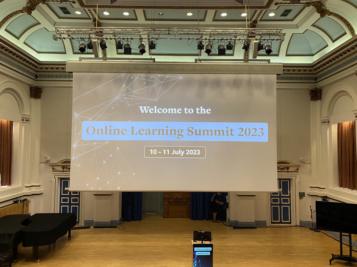 Online Learning Summit at @UniversityLeeds is opening soon. The Clothworkers’ Centennial Concert Hall is looking good! 

#OLS23

digitaleducation.leeds.ac.uk/online-learnin…