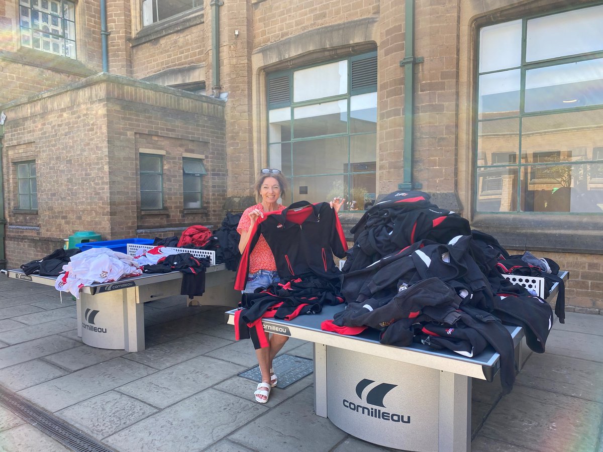 #MotivationalMonday

We are grateful to our parents who donate items of clothing no longer required by their own children.
All proceeds of the second-hand uniform sales go to the @NottsHigh #BursaryFund
#CommunityFundraising 
Together we are #SoMuchMore
