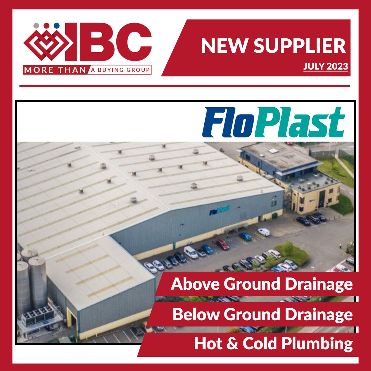 IBC Buying Group (@ibcbuyinggroup) on Twitter photo We're excited to announce a #new Supplier Partner has joined IBC! <a href="/FloPlast_/">FloPlast Ltd</a> will be offering great deals & exclusive offers on above and below ground drainage, as well as hot and cold plumbing products. IBC Members: Visit the IBC Portal at portal.ibcbuyinggroup.com for more. We're excited to announce a #new Supplier Partner has joined IBC! <a href="/FloPlast_/">FloPlast Ltd</a> will be offering great deals & exclusive offers on above and below ground drainage, as well as hot and cold plumbing products. IBC Members: Visit the IBC Portal at portal.ibcbuyinggroup.com for more.