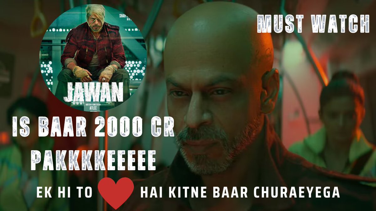 0cfd5ce4716146c's tweet photo. Jawan official Prevue | Review | Shah Rukh Khan | Vijay | Deepika | Naya... https://t.co/B9dAcnfxP1 via @YouTube https://t.co/FqAquSm6gT