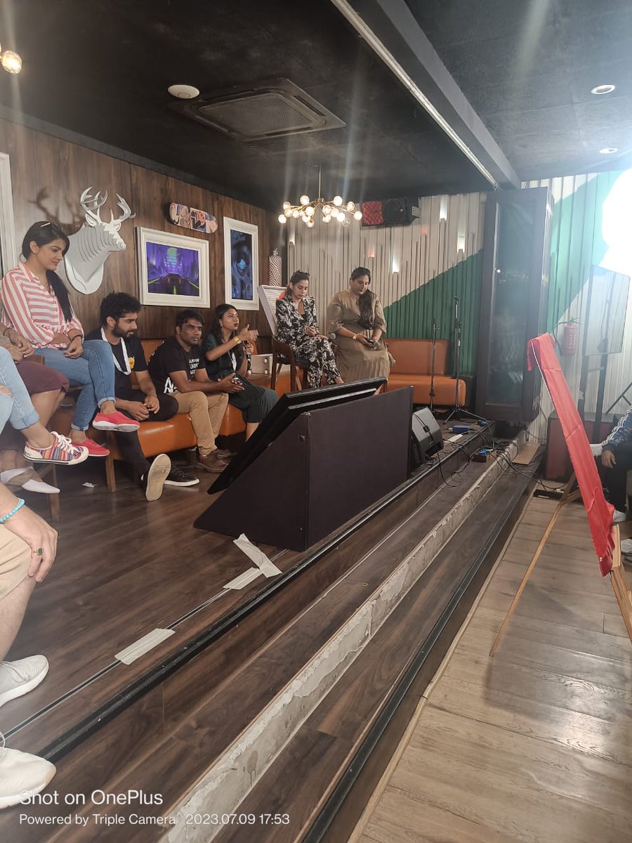 Shared the stage with these amazing people during the "Future of Web3 and the Role of Community" panel session during the <a href="/coi_nft/">COI NFT</a> x <a href="/Nammatribe/">NammaTribe.eth</a> #Nammaweb3 event last night! 

<a href="/ovia_seshadri/">Ovia Seshadri</a> <a href="/yusufbuilds/">Omo</a> @0xSanjana <a href="/aditichoprax/">Aditi | Arbitrum</a> <a href="/vishakhasingh55/">Vishakha Singh</a>