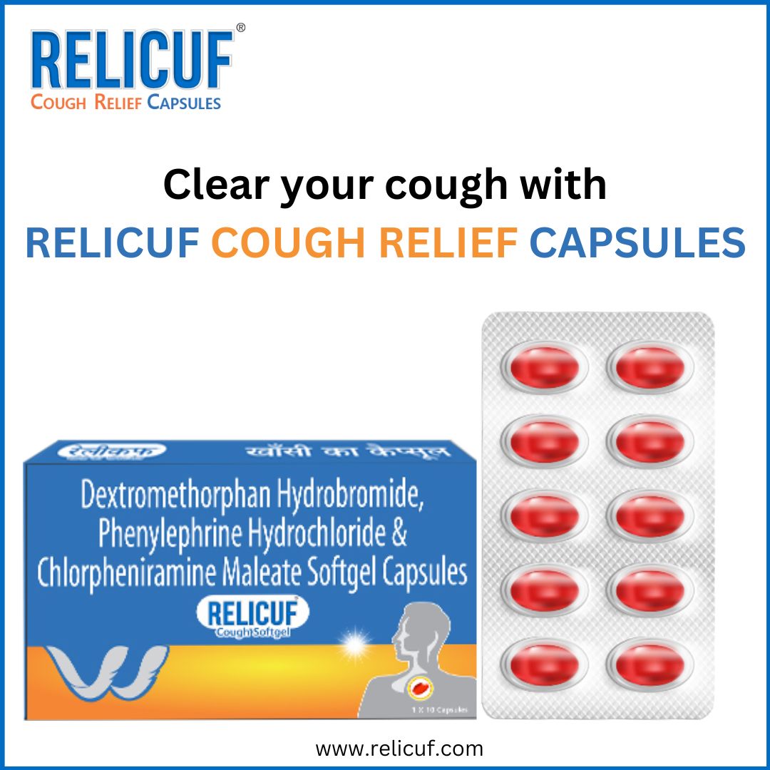 relicuf's tweet photo. Clear your cough with Relicuf cough Relief capsules.
Know More: https://t.co/T3JmmL6Dts
#Relicuf #coughrelief #coughremedy #coughsyrup #coughmedicine #coldsymptoms #sorethroat #nasalcongestion #fluseason #healthylifestyle #wellness #naturalremedies #herbalmedicine #medicaladvice https://t.co/eTJVh5jp3A