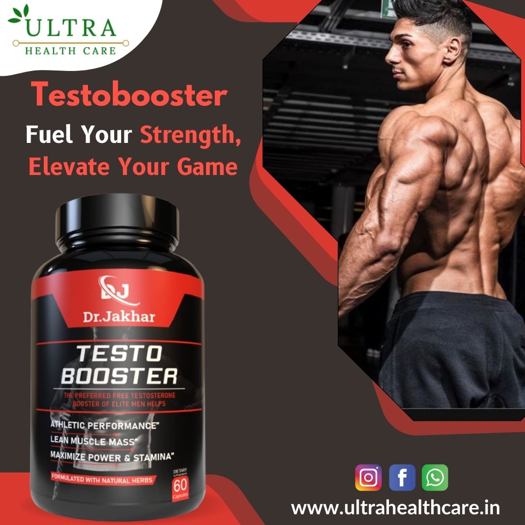 Are you looking to enhance your strength, stamina, and overall performance? Look no further! Introducing Testo Booster Capsules, the natural way to boost your testosterone levels! 

Buy Now:- bit.ly/3ZD6ojb
Available on Amazon:- amzn.to/3XHTFM6

#ultrahealthcare