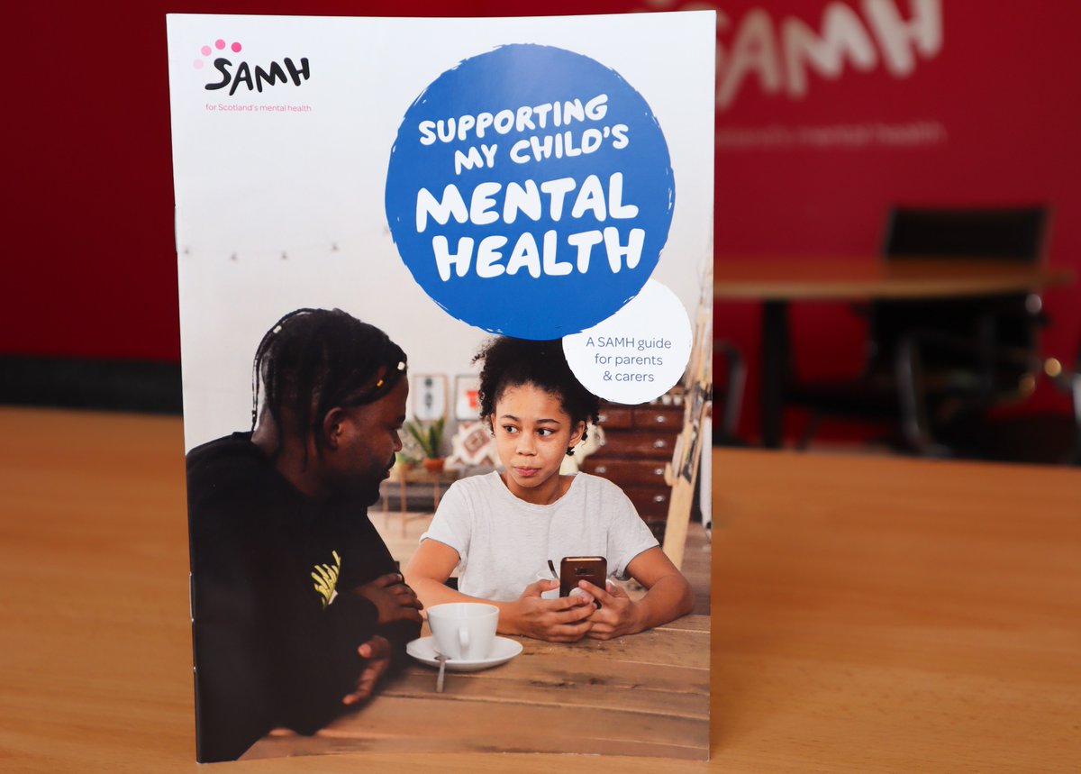 We’re excited to launch our ‘Supporting My Child’s Mental Health’ guide! 📖  

Our new guide helps parents and carers to understand mental health, support children through life's challenges, and also how to look after your own wellbeing.

➡️ samh.org.uk/guides