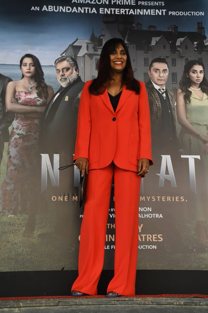 No suspense behind those smiles at the recent premiere of #Neeyat 😉✨

Have you watched it yet? 

#VidyaBalan #PrajaktaKoli #RamKapoor #MostlySane #bollywood #celeb #digital #premiere #newrelease #trending #trendingnow #latestrelease