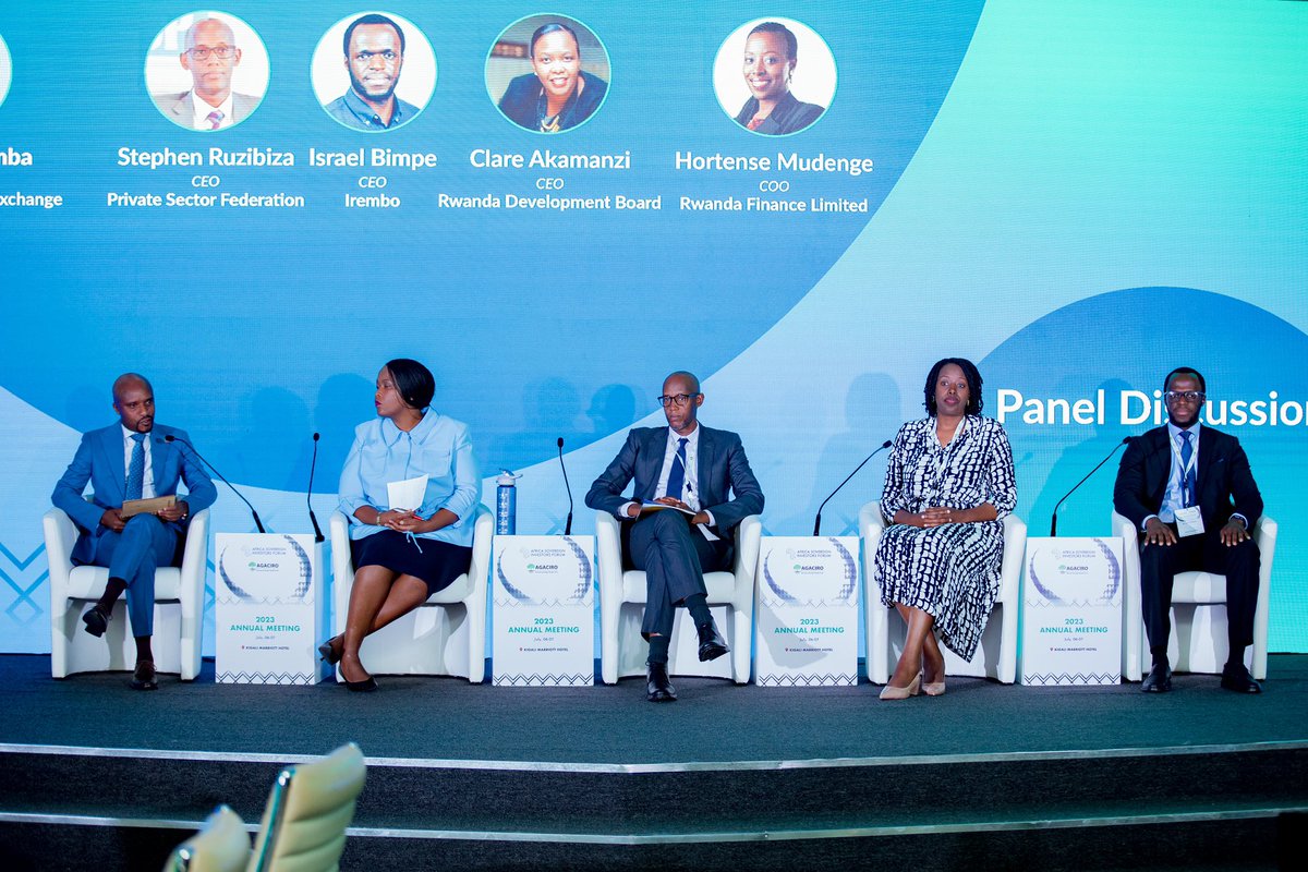 RwStockExchange's tweet photo. You missed the African Sovereign Investors Forum?
The RECAP:
1/4: The #ASIF2023 was an Annual Meeting serving as an opportunity for ASIF’s members to gather and discuss the initiative’s strategic orientations as well as exchange with external stakeholders on common interest. https://t.co/alHh52FQep