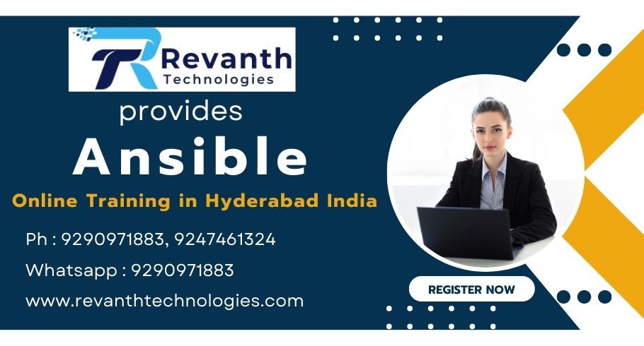 RevanthOnline's tweet image. Revanth Technologies offers comprehensive online training on Ansible in Hyderabad, India.
Call / Whatsapp 9290971883

#AnsibleTraining #OnlineTraining #RevanthTechnologies #ansible #Ansibleonlinetraining #ansibleonline #ansibleonlineclasses