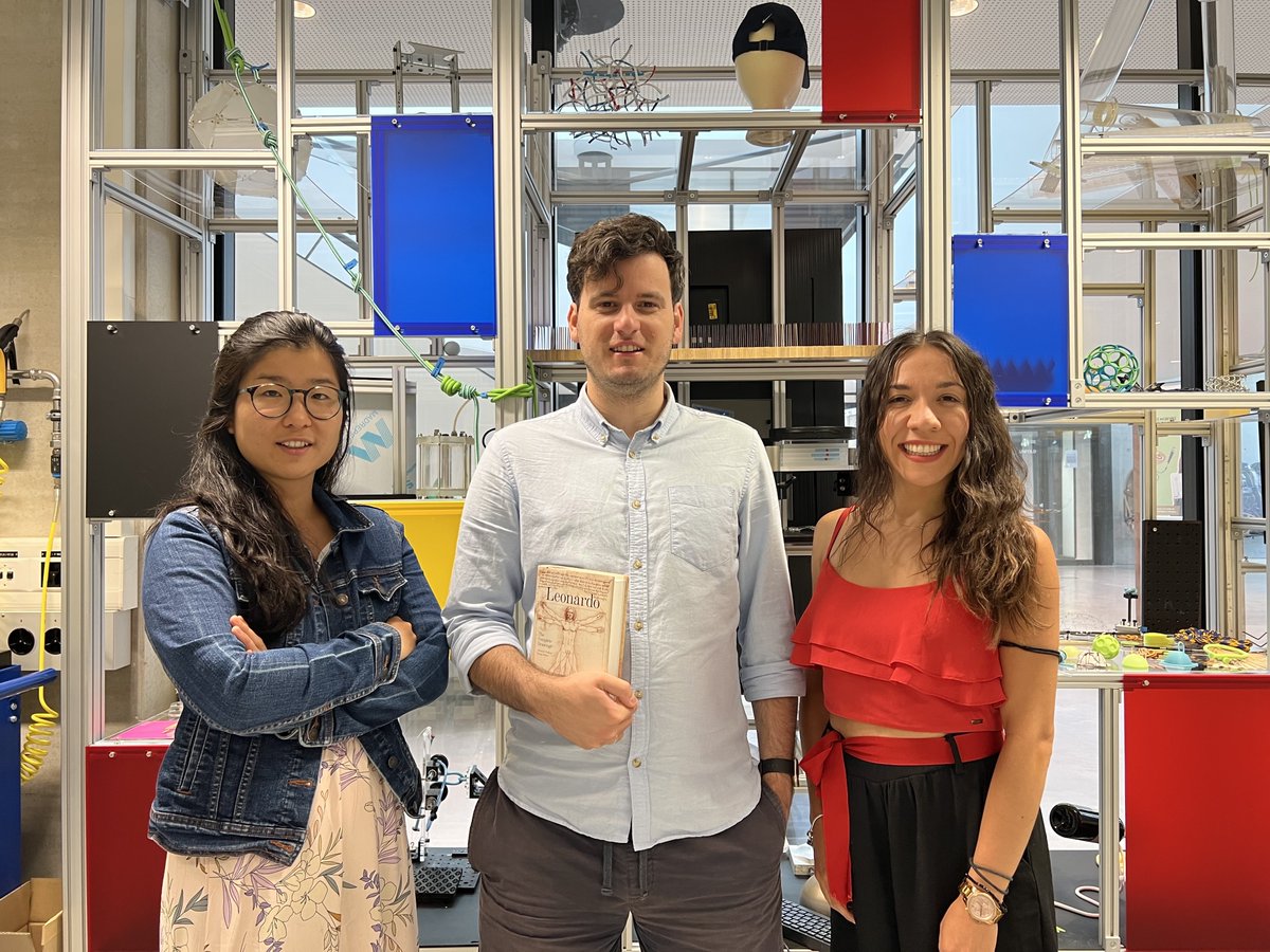 A team of postdocs from our Lab - Luna Lin, Michael Gomez &amp; <a href="/FDerveni/">Fani Derveni</a> - supervised an exciting project-based engineering-design course for 14 of our MechE bachelor students <a href="/epfl_en/">EPFL</a>, taking the sketches of Leonardo da Vinci as a starting point for ideation. More info here:👇