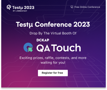 qatouch's tweet image. @lambdatesting #testmu2023 Welcome people :) #conference #SoftwareTesting