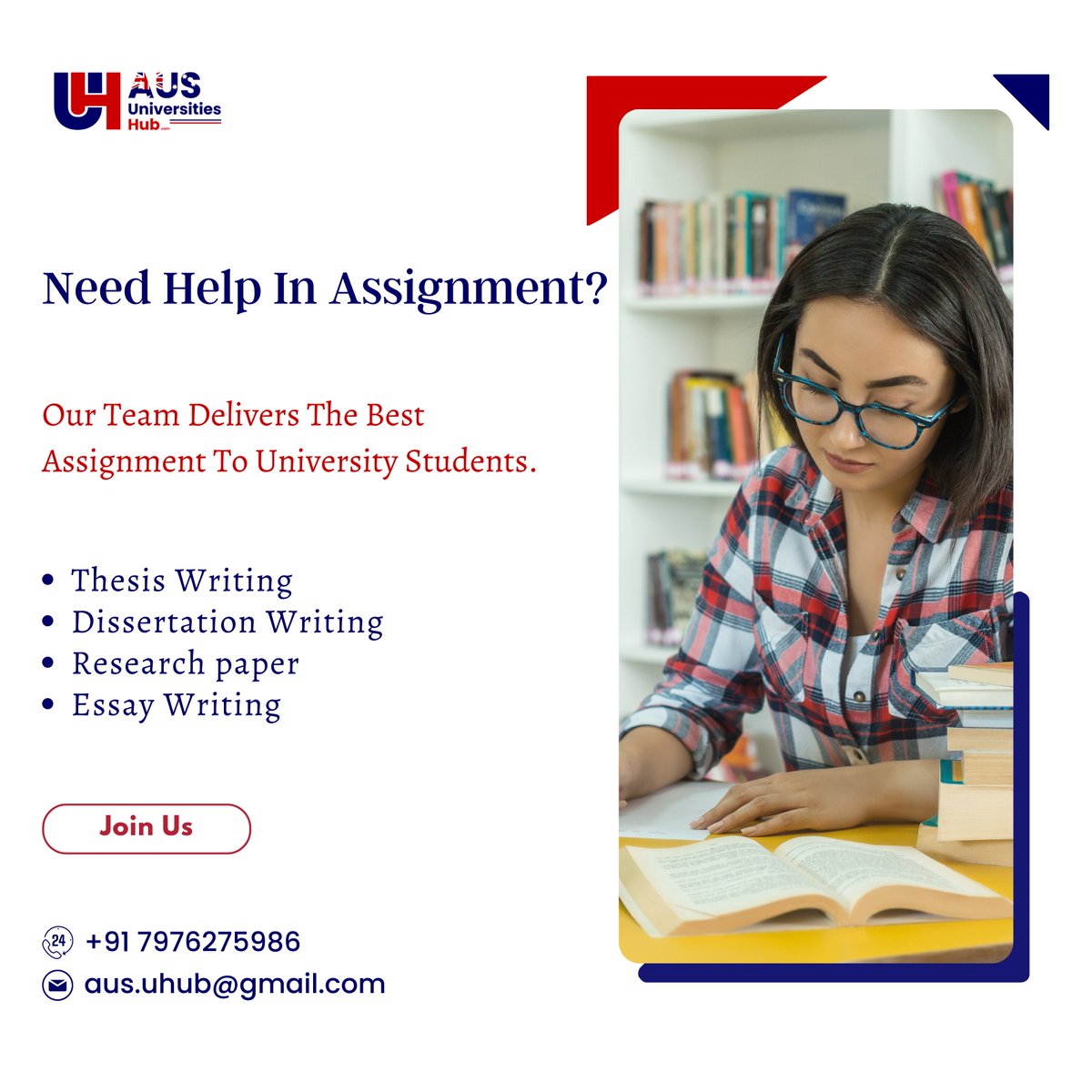 Need Help In Assignment?
Contact -7976275986

#assignmentwriting #research #students #essays
#student #academicwriting #paper #essaywriter
#education #homeworkhelpt #studentlife #assignmenthelper #electricalhacksandotherscrewups #electricallife #electricalsky #Australia #UniHUB