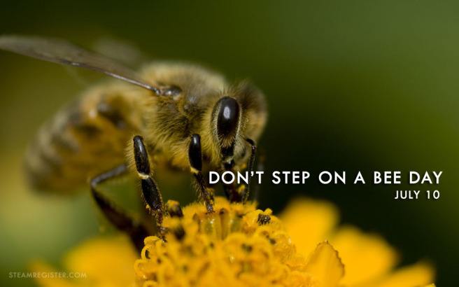 Join us for National #DontStepOnABeeDay on 10th July - we're calling for your help to protect our bees 🐝
They are great pollinators, and without the tireless work of our little buzzing friends, over a third of everything we eat would disappear from our tables <a href="/LBofBromley/">Bromley Council</a>