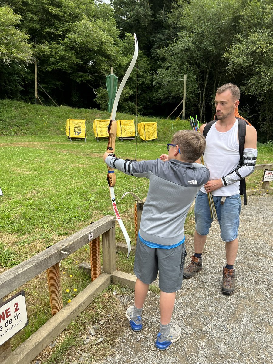 Global_LinksWHS's tweet photo. Enjoying the archery in Normandy @MFL_WhitbyHigh @WhitbyHigh https://t.co/i9s6BM6soy