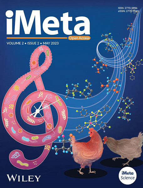 iMeta (@imetascience) on Twitter photo The new issue iMeta Volume 2 Issue 2 is online! onlinelibrary.wiley.com/toc/2770596x/2…
The cover demonstrates Gut Microbiota Melody. Dynamics of chicken gut microbiota, a study led by Yongfei Hu's group. onlinelibrary.wiley.com/doi/10.1002/im…
#bioinformatics #microbiome #metagenomics #guthealth
<a href="/wileymicrobio/">Wiley Microbiology</a> The new issue iMeta Volume 2 Issue 2 is online! onlinelibrary.wiley.com/toc/2770596x/2…
The cover demonstrates Gut Microbiota Melody. Dynamics of chicken gut microbiota, a study led by Yongfei Hu's group. onlinelibrary.wiley.com/doi/10.1002/im…
#bioinformatics #microbiome #metagenomics #guthealth
<a href="/wileymicrobio/">Wiley Microbiology</a>