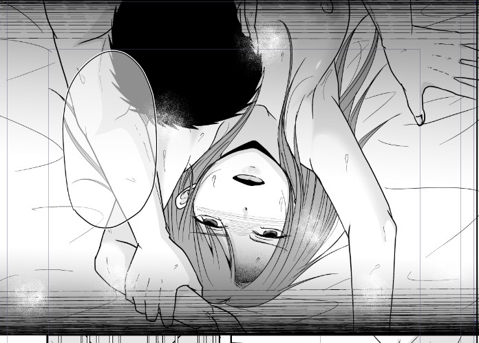 ペン入れあと1p残して本日のお仕事終了とする 