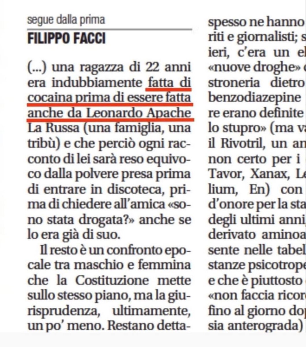La scelta di questo linguaggio che, riducendola a preda, oggettifica e degrada la donna non è solo il vomitevole contributo di un personaggio già noto per le sue incontinenze (ed al quale si pensa di affidare un programma #RAI per rendere ancora più inquietante l’operazione del