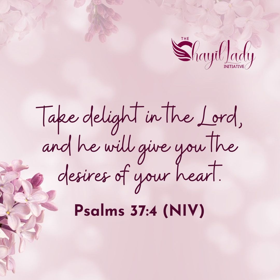 thechayillady's tweet photo. Do what the Lord wants, and he will give you your heart's desire. Psalms 37:4 (CEV)

Thank God it's Monday, Chayil Ladies!

What does it really mean to delight in the Lord? it simply means to find peace, protection, and satisfaction in a surrendered focus upon God. 
#thread https://t.co/1kHUuVMpRr